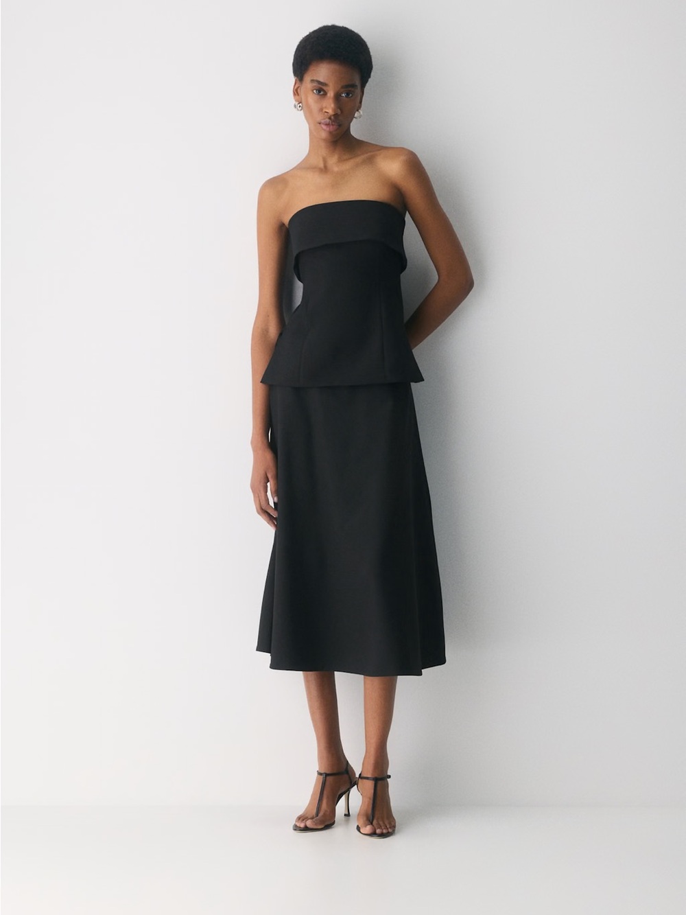 Aritzia Babaton Element Tube Top - Black